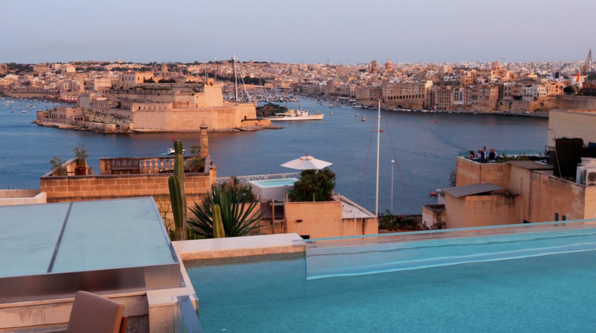 Anaalā's view of the Grand Harbour